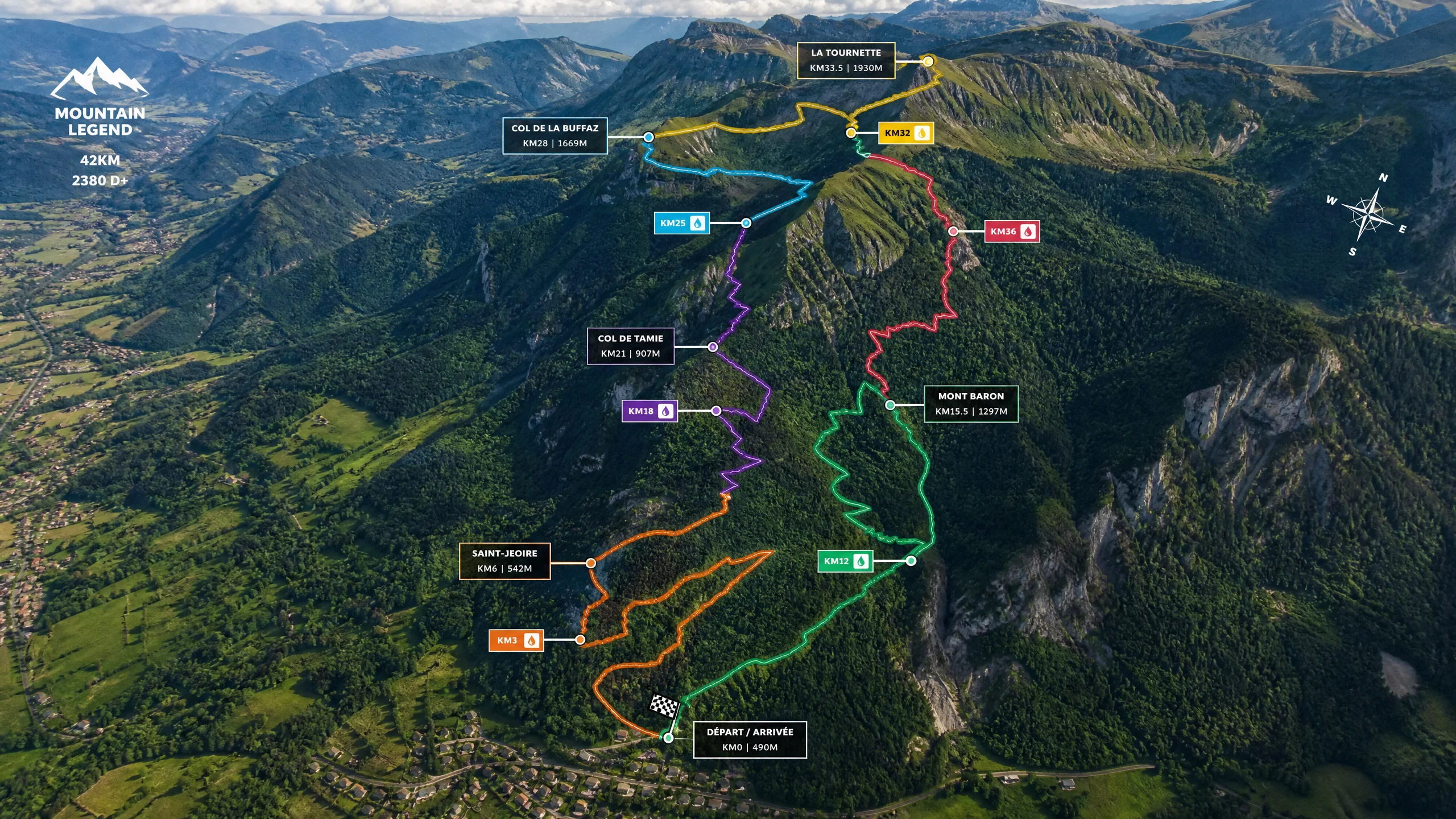 越野赛道地图